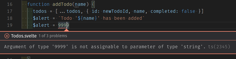 Todo Type object property complete should be completed
